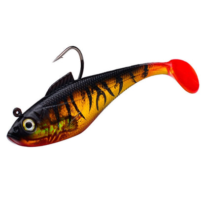 PROBEROS DW6085 Sea Bass Leadfish Soft Lure T-Tail Software Baits Sea Fishing Boat Fishing Bionic Lures, 8cm/9.5g, 11cm/24.6g, 5cm/3.6g