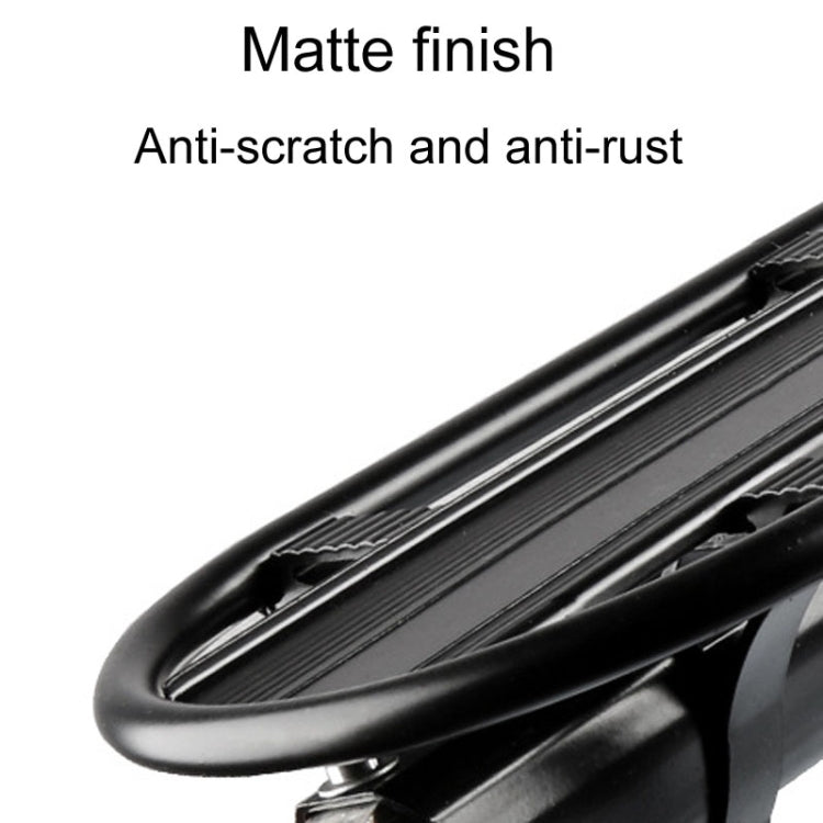 Bicycle Rear Rack Mountain Bike Aluminum Tail Rack With Carrier, Semi Quick Release, Full Quick Release