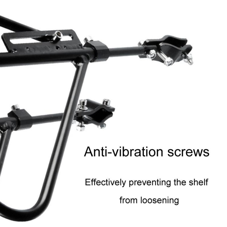 Bicycle Rear Rack Mountain Bike Aluminum Tail Rack With Carrier, Semi Quick Release, Full Quick Release