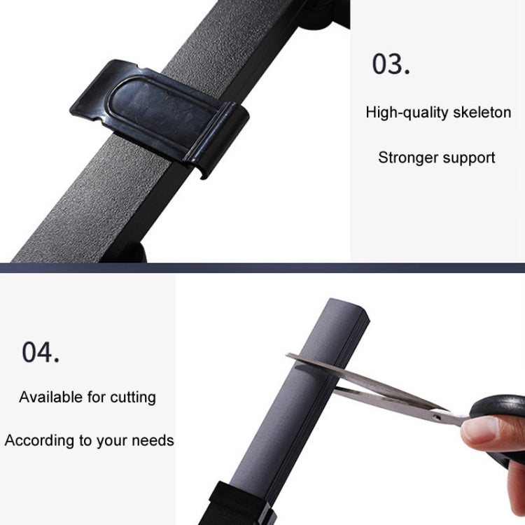 Car Front Gear Auto Retractable Sunshade Household Pleated Window Covering, 46 x 120cm, 65 x 150cm, 70 x 155cm, 80 x 185cm