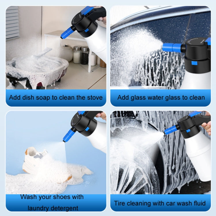 Wireless Electric Foam Watering Can Car Wash High Pressure PA Gardening Tools