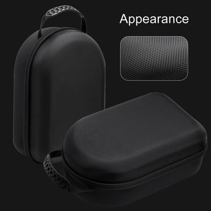 For Apple Vision Pro Storage Bag VR Headwear EVA Portable Hard Case, EVA+Cloth Pattern
