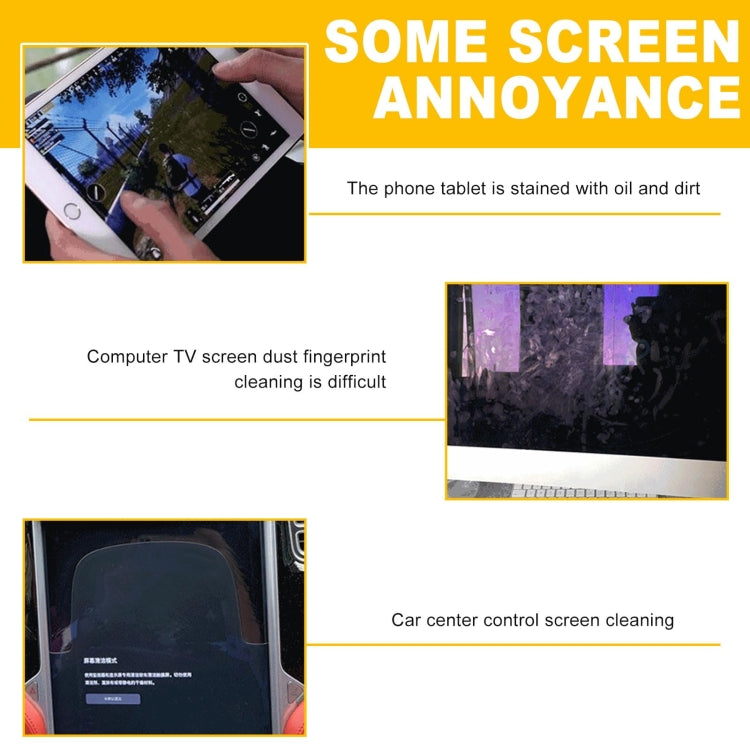 Microfiber Laptop Screen Cleaning Towel For LCD, Phone, Car Screen, Cleaning Towel