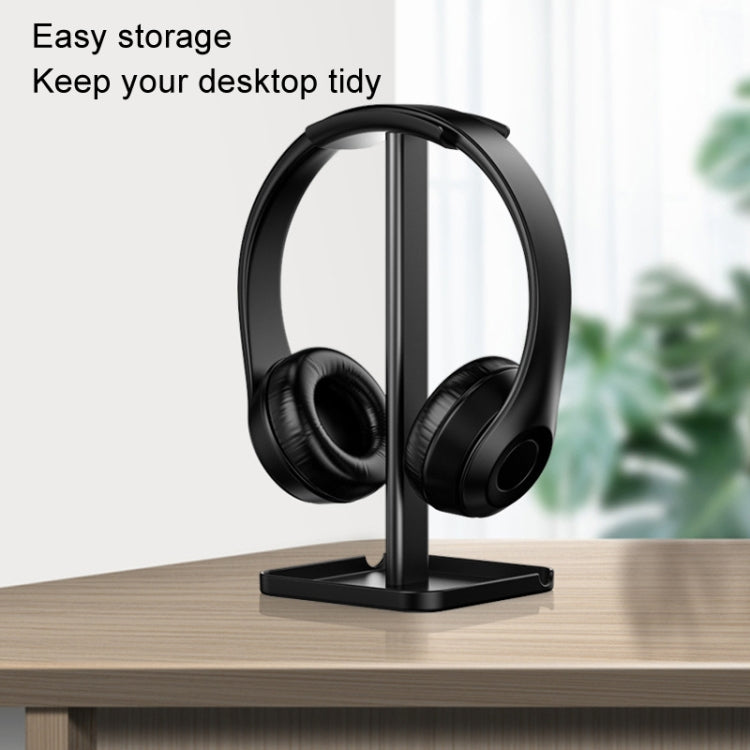Desktop Headphone Holder Cell Phone Tablet Stand, Black, White, Pink