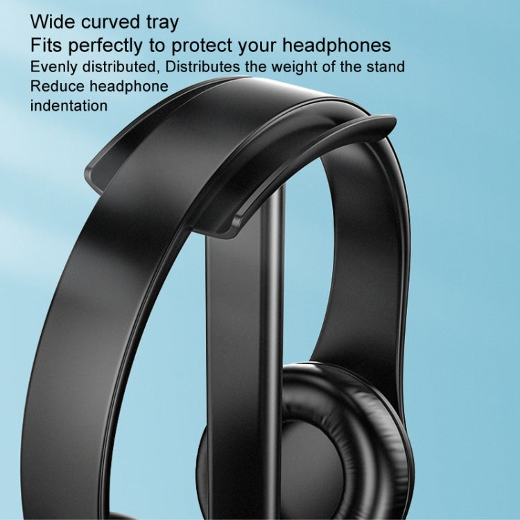 Desktop Headphone Holder Cell Phone Tablet Stand, Black, White, Pink