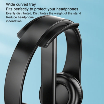 Desktop Headphone Holder Cell Phone Tablet Stand, Black, White, Pink