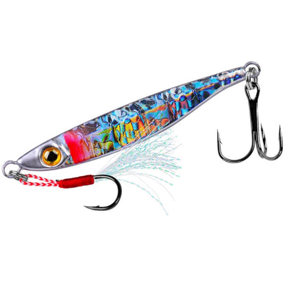 PROBEROS LF126 Long Casting Lead Fish Bait Freshwater Sea Fishing Fish Lures Sequins, 7g, 10g, 15g, 20g, 30g
