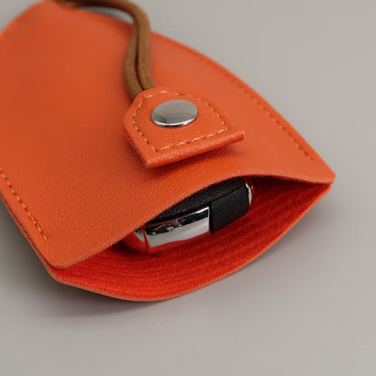 Pull-out Personalized Ladies Car Key Bag Portable Large Capacity Storage Key Cover, Black, Green Blue, Light Pink, Black With Seal, Yellow With Seal, Red With Seal