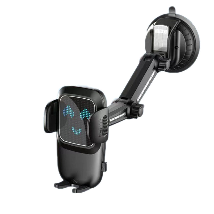 Car Windscreen Dashboard Suction Cup Phone Holder, Extended Green, Extended Black, Regular Green, Regular Black