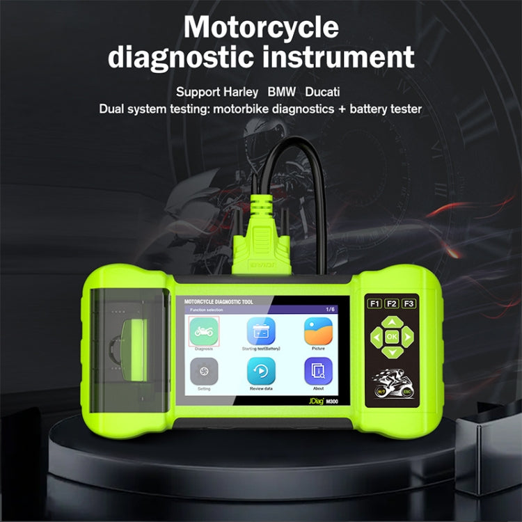 For Harley/Ducati/BMW JDiag Intelligent Heavy Duty Machine Tester, M300