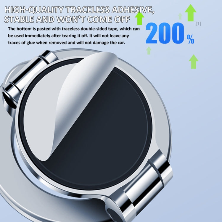 Zinc Alloy Car Screen Magnetic Mobile Phone Holder, F122 Black