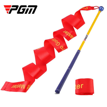 Golf Exerciser Ribbon Swing Stick Audible Practice To Improve Swing Speed, PGM HGB020