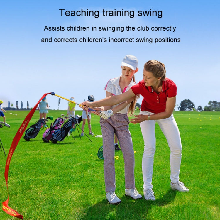 Golf Exerciser Ribbon Swing Stick Audible Practice To Improve Swing Speed, PGM HGB020