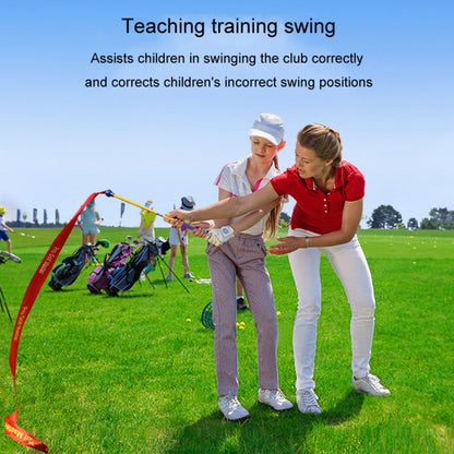 Golf Exerciser Ribbon Swing Stick Audible Practice To Improve Swing Speed, PGM HGB020