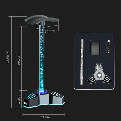 RGB Lighted Headphone Stand With Ambient Light USB Expansion Port Headphone Display Bracket, Without 3.5mm Port, With 3.5mm Port