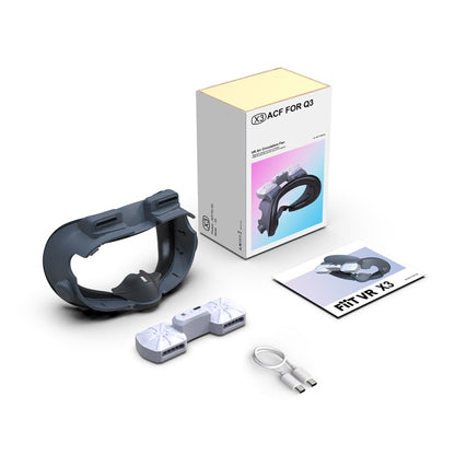 For Meta Quest 3 Air Circulation Heat Dissipation Replacement Mask With Fan Anti-Fogging VR Mask Accessories, With Fan