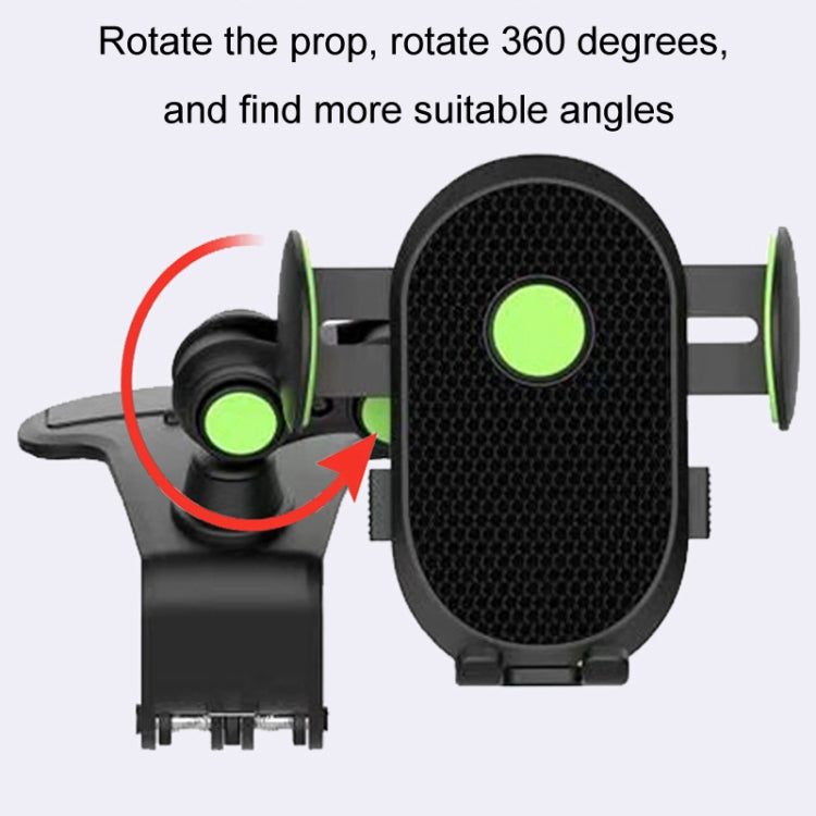 Car Dashboard Chuck Navigation Bracket Parking Number Plate