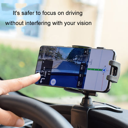 Car Dashboard Chuck Navigation Bracket Parking Number Plate