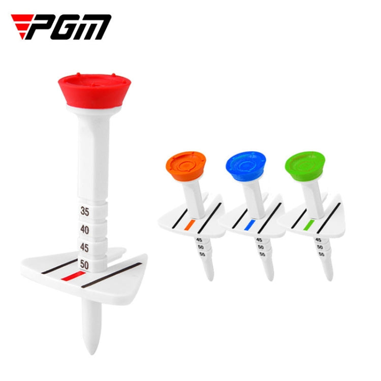 PGM QT022 Golf Tee Adjustable Limit Aiming Assist 77mm Tee Length, 4pcs /Box