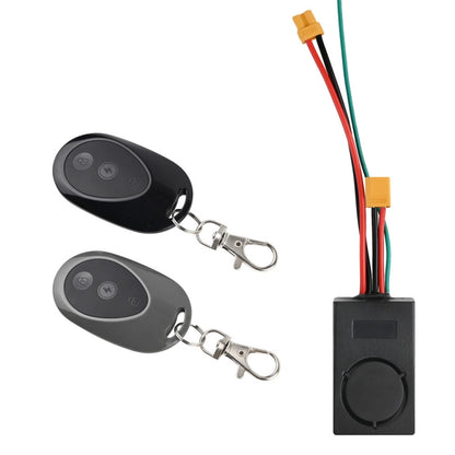 Electric Scooter 36-55V Anti-Theft Alarm Detector + 2 Remote Controller, For Xiaomi M365, For Ninebot Max G30