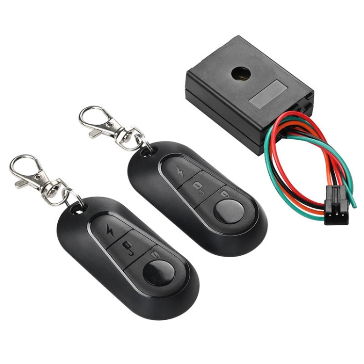 36 48 60 72V Universal Electric Scooter and Bicycle Anti Theft Alarm with Remote, 36-72V Universal