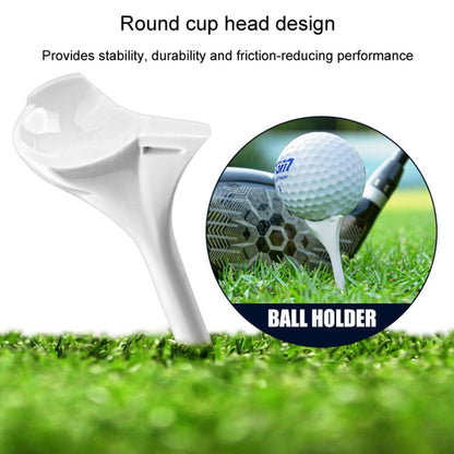 20pcs /Box PGM QT031 83mm Golf Ball Tee 10 Degree Angled Ball Spike Aiming Arrow