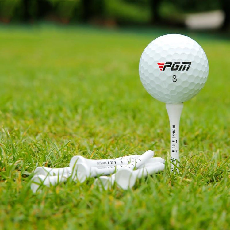 30pcs /Box PGM QT029 Golf Wooden Tee Limit Adjustable Height Ball Spike Golf Depth Marker Tee, 53mm, 69mm, 83mm