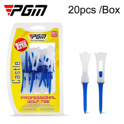 20pcs /Box PGM QT026 83mm Golf Ball Tee Competition Spike Ball Holder