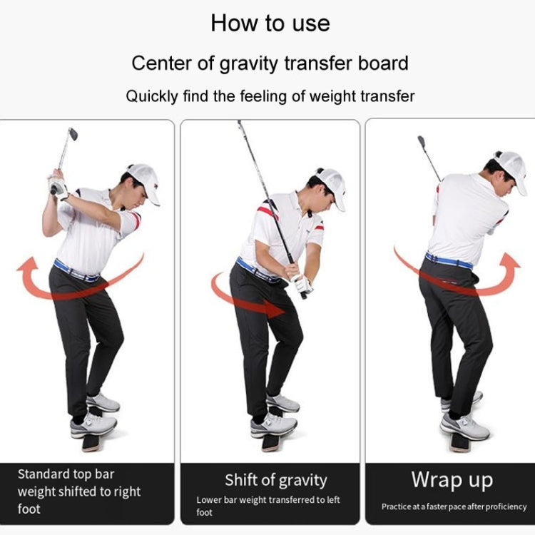 Golf Front / Rear Center of Gravity Transfer Plate For Beginners Improves Balance and Stability, PGM HL013