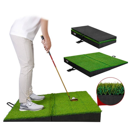 Golf Slope Strike Pad Foldable Swing Trainer Hi-Low Slope Pad, PGM DJD041
