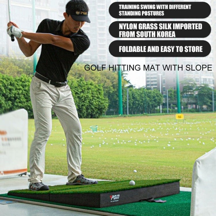 Golf Slope Strike Pad Foldable Swing Trainer Hi-Low Slope Pad, PGM DJD041