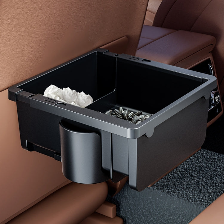 Car Seat Armrest Storage Box Adjustable Tissue Box