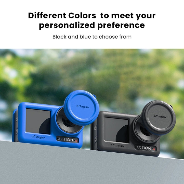 For DJI Osmo Action 4 / 3 aMagisn Silicone Protection Case Camera Protection Accessories