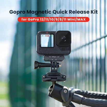 aMagisn Metal Magnetic Absorption Kit For GoPro HERO12 Black /11 Black /10 Black /9 Black, For GoPro HERO12/11/10/9