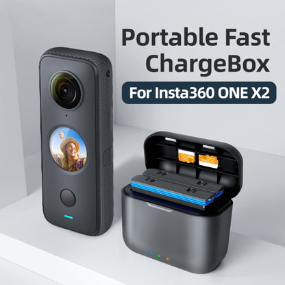 For Insta360 ONE X2 aMagisn Battery Fast Charging Box, For Insta360 ONE X2