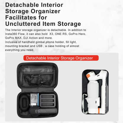 For Insta360 Flow aMagisn Small Storage Bag Protective Accessories, For Insta360 Flow