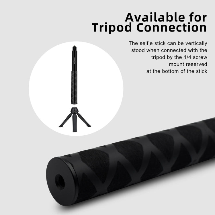 aMagisn 120cm Invisible Straight Pull Selfie Stick Sports Camera Accessories, Single Rod