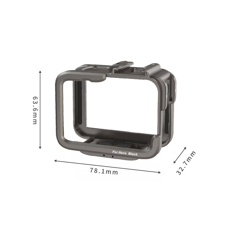 For GoPro HERO11 Black /10 Black /9 Black aMagisn Ultra-Light Metal Rabbit Cage Protection Border, For GoPro HERO11 Black /10 Black /9 Black