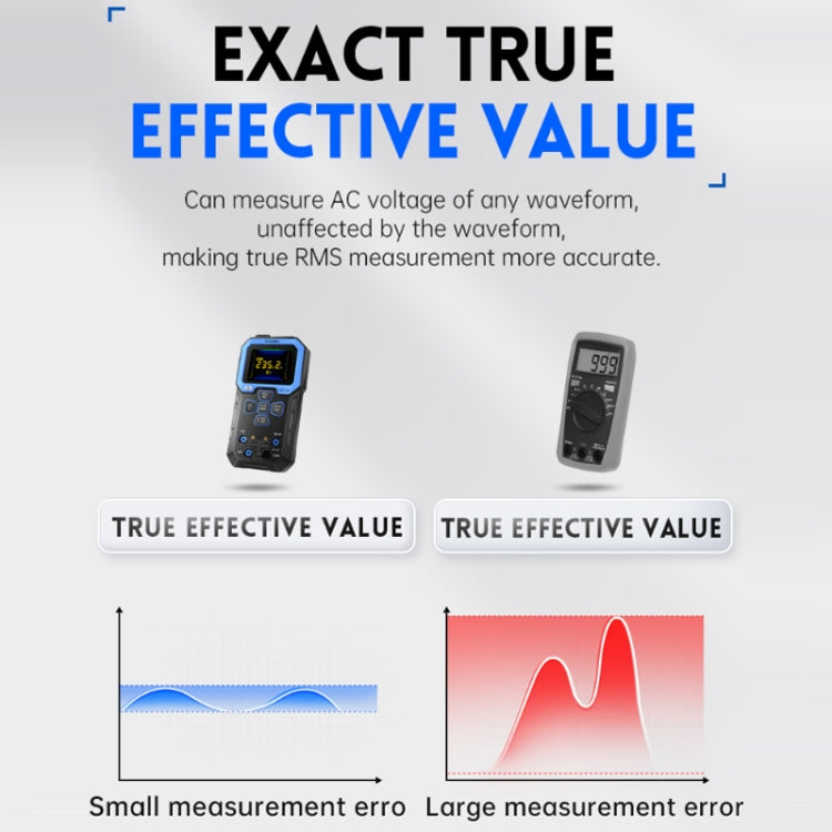FNIRSI Fully Automatic Digital Display High Precision Intelligent Multimeter, DMT-99