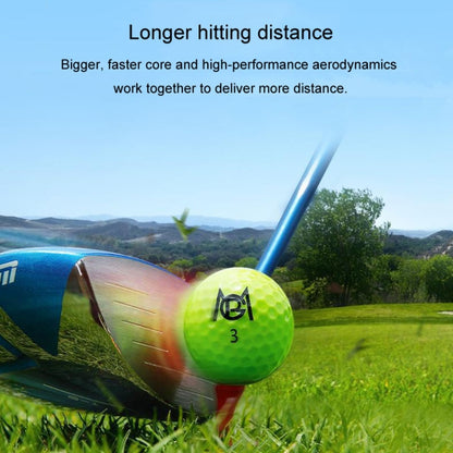 12pcs /Box PGM Golf Colored Competition Balls Double Layer Practice Balls