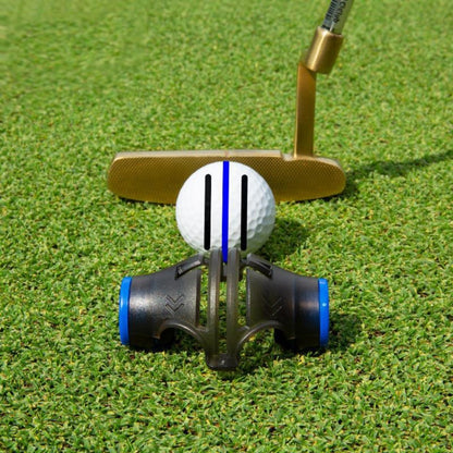 PGM HXQ010 Golf Ball Scriber 360 Degree Rotatable Draws Five Lines