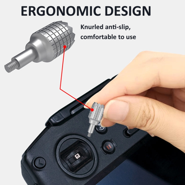 For DJI RC Pro Remote Control LKTOP Joystick Thumb Rocker, For DJI RC Pro Gray