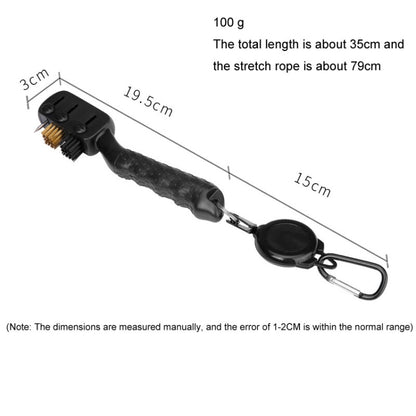 PGM SZ008 Golf Club Brush Retractable Multifunctional Cleaning Brush Golf Accessories