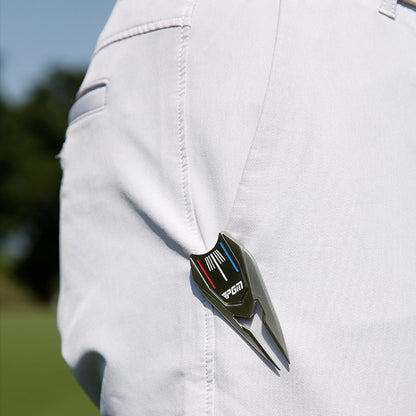 Golf Green Fork Fairway Repair Tool With Mark Metal Material, PGM GLC006