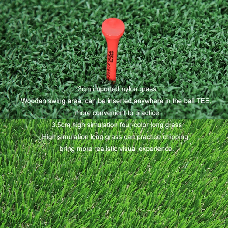 3 In 1 Golf Striking Mat Hitting Resistant Practice Pad Indoor Mini Swing Chipping Hitting Mat, PGM DJD010 30x60cm, PGM DJD010 90x40cm