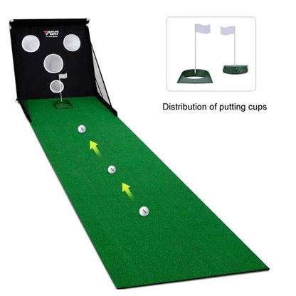 Golf Multifunctional Practitioner Chipping / Putting Practice Portable Exercise Net Golf Blanket, PGM TL033 66x300cm