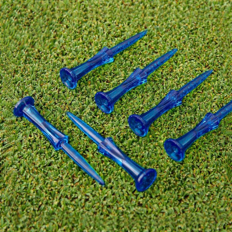 20pcs /Box PGM QT024 Golf Ball Tee Competition Ball Studs 8 Point Crown Tip Durable Anti-Hitting, Yellow, Green, Blue