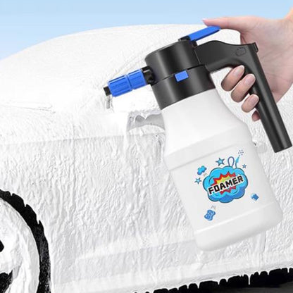 SUITU ST-6322 1.5L Car Washing Electrical Foam Sprayer Rechargeable Automobile Foam Pot