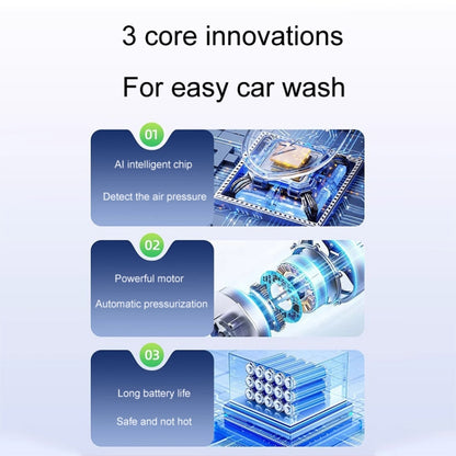 SUITU ST-6322 1.5L Car Washing Electrical Foam Sprayer Rechargeable Automobile Foam Pot