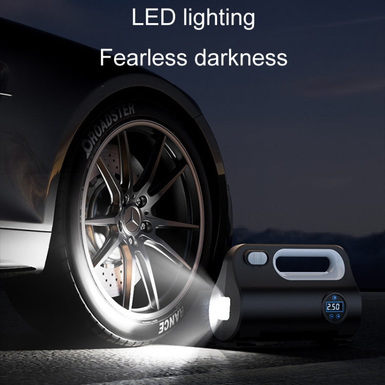 SUITU ST-5523 Vehicle Portable Pneumatic Pump With Cable Powerful Automobile Tire Inflator, Pointer, Digital